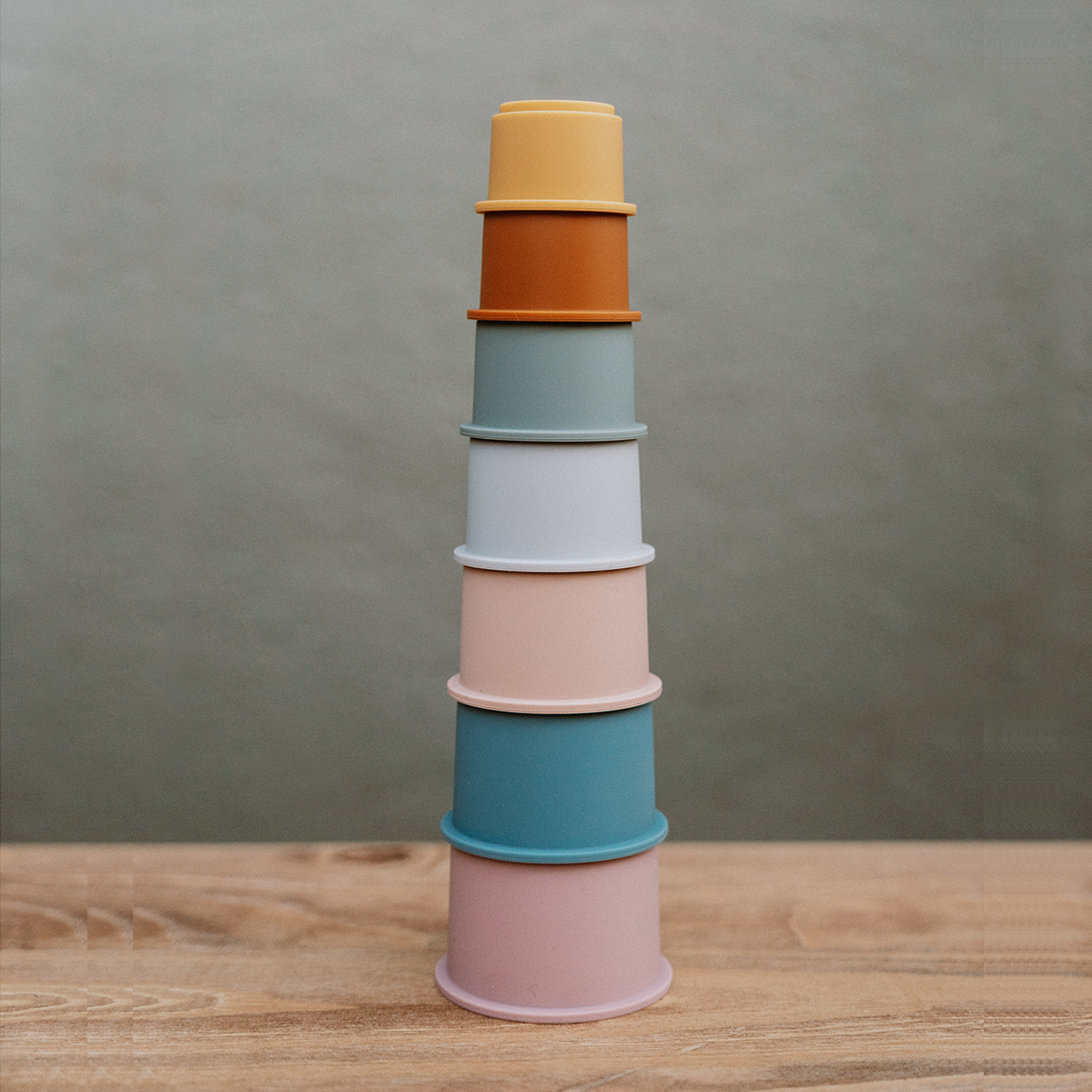 Silicone Stacking Cups - Ellie n Ro