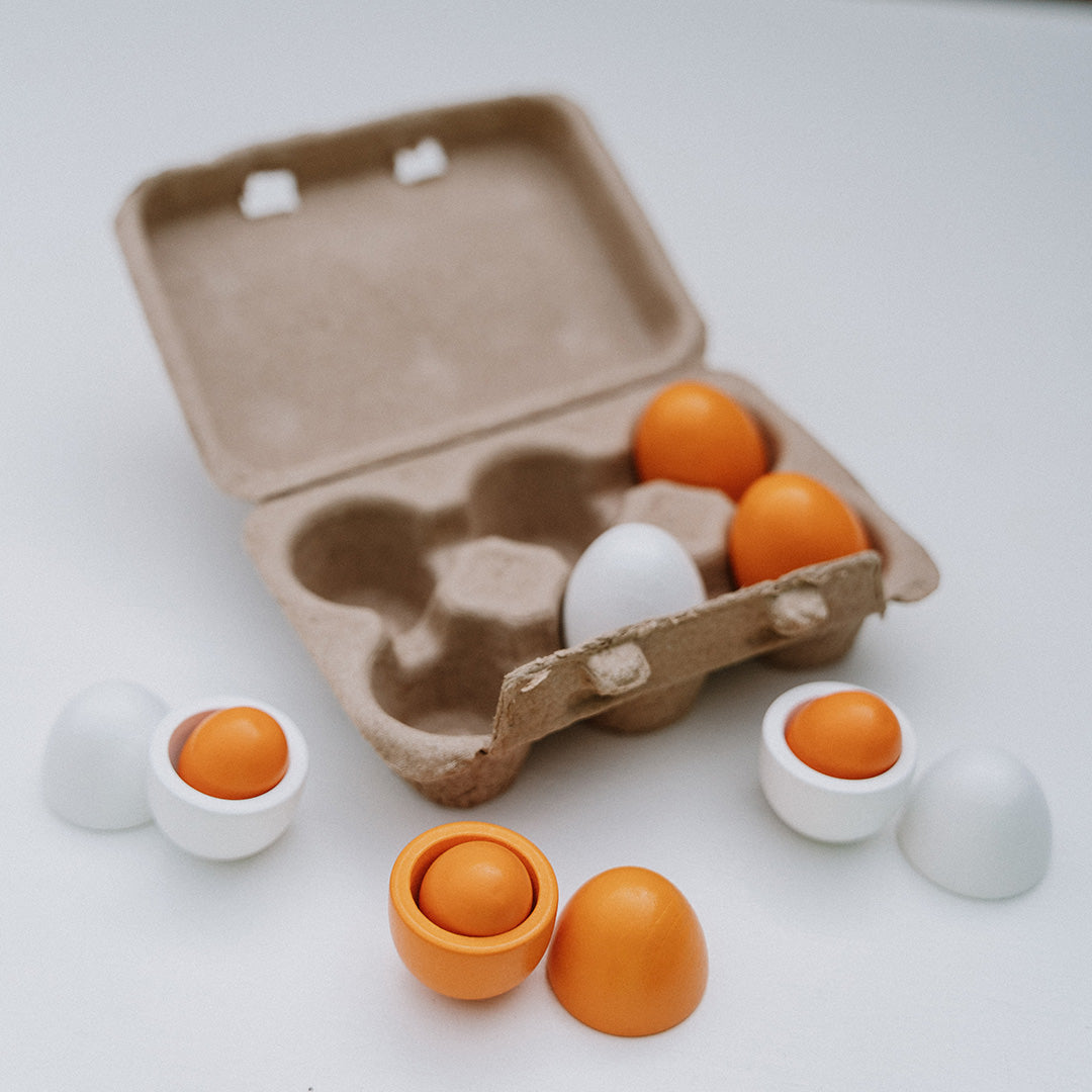How Do You Like Your Eggs - Wooden Toy Set - Ellie n Ro