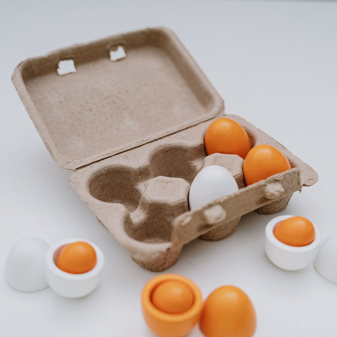 How Do You Like Your Eggs - Wooden Toy Set - Ellie n Ro