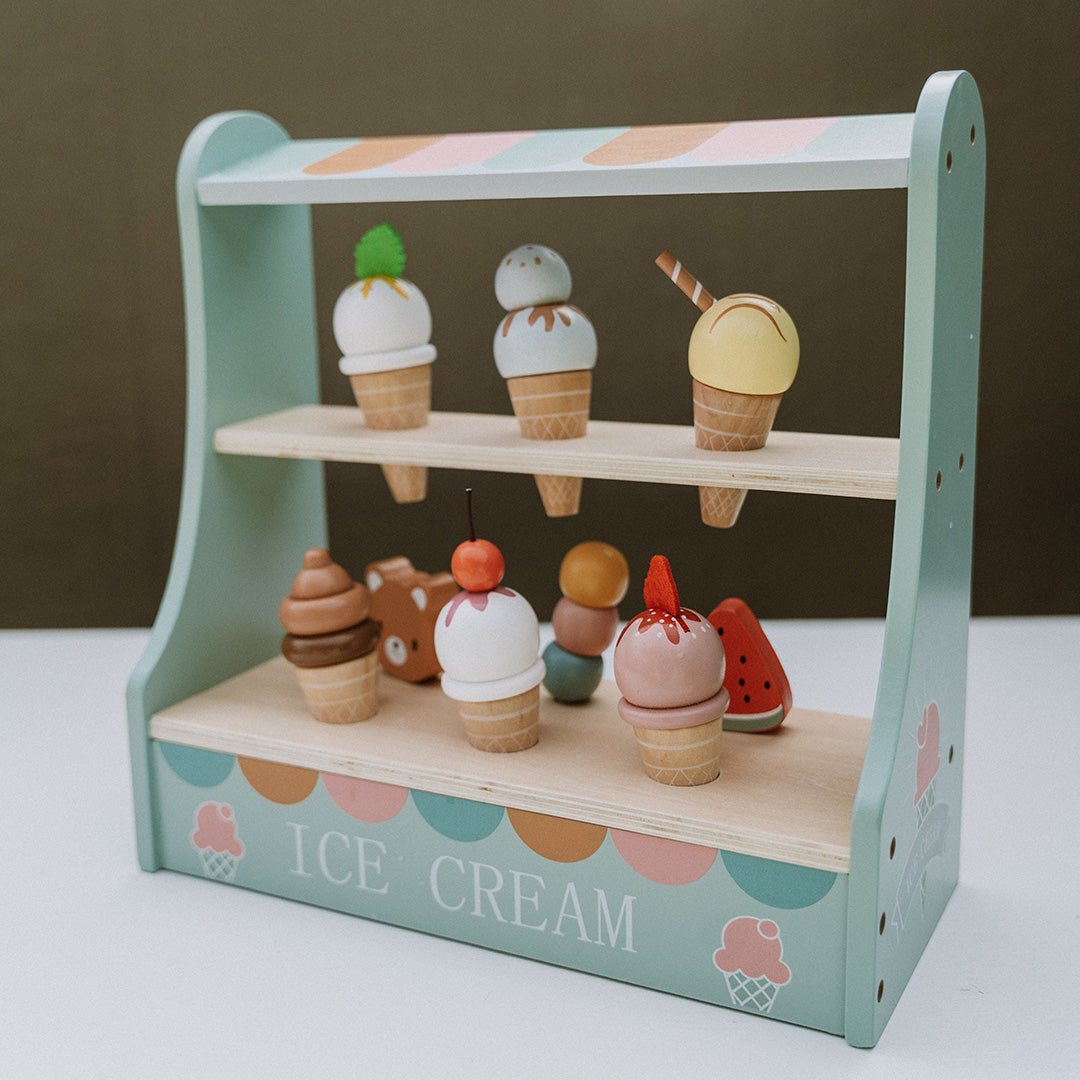 We All Scream for Ice-Cream - Wooden Toy Set - Ellie n Ro