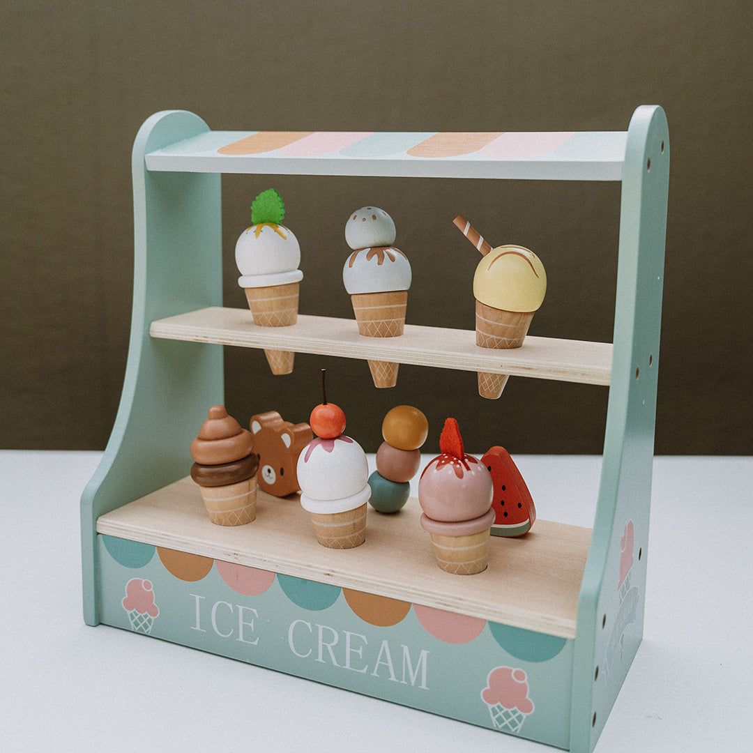 We All Scream for Ice-Cream - Wooden Toy Set - Ellie n Ro