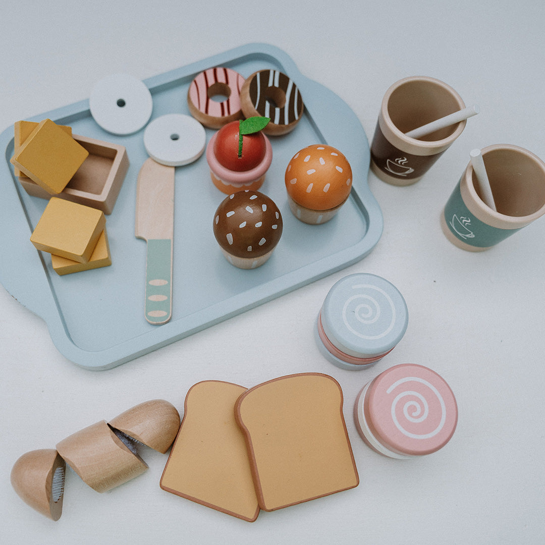 Café Treats - Wooden Toy Set - Ellie n Ro